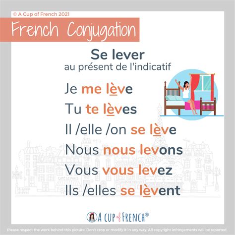 lever vertaling|se lever conjugation french.